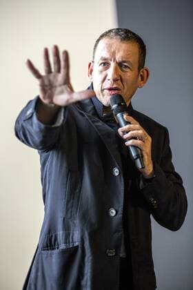 Radin Filmpremiere in Brüssel French actor and director Dany Boon pictured at the premiere of the movie Radin , of director Dany Boon, Friday 23 September 2016 in Kinepolis Brussels.  HATIMxKAGHAT 04939389