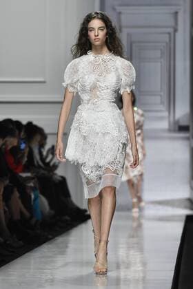 Milan Fashion Week, Women Spring Summer 2017. Milano, Moda Donna, Primavera Estate 2017. ERMANNO SCERVINO catwalk Pictured: model  Copyright: xRiccardoxGiordanoxSickix