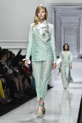 Milan Fashion Week, Women Spring Summer 2017. Milano, Moda Donna, Primavera Estate 2017. ERMANNO SCERVINO catwalk Pictured: model  Copyright: xRiccardoxGiordanoxSickix