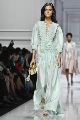 Milan Fashion Week, Women Spring Summer 2017. Milano, Moda Donna, Primavera Estate 2017. ERMANNO SCERVINO catwalk Pictured: model  Copyright: xRiccardoxGiordanoxSickix