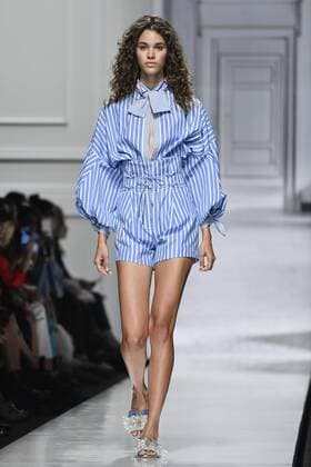Milan Fashion Week, Women Spring Summer 2017. Milano, Moda Donna, Primavera Estate 2017. ERMANNO SCERVINO catwalk Pictured: model  Copyright: xRiccardoxGiordanoxSickix