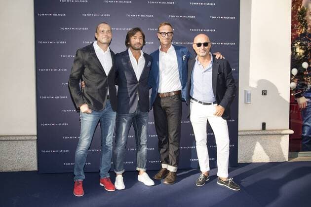 Milan, TOMMYXGIGI, Tommy Hilfiger store in the picture: Michele Lupi  Copyright: xAlbertoxScarpinatox