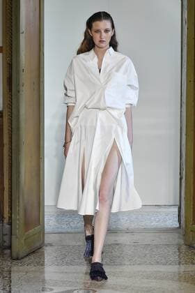 Milan Fashion Week, Women Spring Summer 2017. Milano, Moda Donna, Primavera Estate 2017. BLUGIRL catwalk Pictured: model  Copyright: xRiccardoxGiordanoxSickix