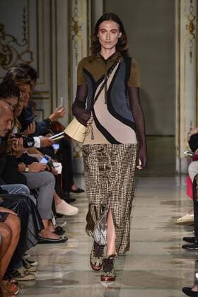 Milan Fashion Week, Women Spring Summer 2017. Milano, Moda Donna, Primavera Estate 2017. CIVIDINI catwalk Pictured: model  Copyright: xRiccardoxGiordanoxSickix