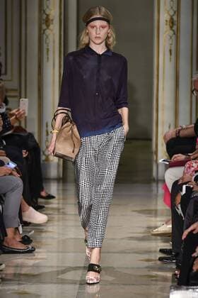 Milan Fashion Week, Women Spring Summer 2017. Milano, Moda Donna, Primavera Estate 2017. CIVIDINI catwalk Pictured: model  Copyright: xRiccardoxGiordanoxSickix