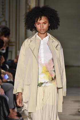 Milan Fashion Week, Women Spring Summer 2017. Milano, Moda Donna, Primavera Estate 2017. CIVIDINI catwalk Pictured: model  Copyright: xRiccardoxGiordanoxSickix