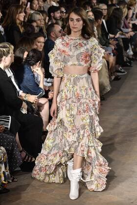 Milan Fashion Week, Women Spring Summer 2017. Milano, Moda Donna, Primavera Estate 2017. PHILOSOPHY DI LORENZO SERAFINI catwalk Pictured: model  Copyright: xRiccardoxGiordanoxSickix