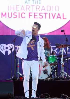 Las Vegas, Nevada, United States of America - Joe Jonas, vocalist of pop rock group DNCE performs during the iHeartRadio Music Festival Daytime Village on September 24, 2016 at the Las Vegas Village in Las Vegas, Nevada. Las Vegas United States of America - ZUMAt114