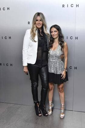 Milan Fashion Week, Women Spring Summer 2017. Milano, Moda Donna, Primavera Estate 2017. RICH front row Pictured: Alessandra Moschillo Tiziana Rocca  Copyright: xRiccardoxGiordanoxSickix