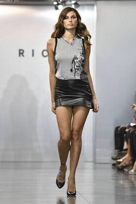 Milan Fashion Week, Women Spring Summer 2017. Milano, Moda Donna, Primavera Estate 2017. RICH Catwalk Pictured: model  Copyright: xRiccardoxGiordanoxSickix