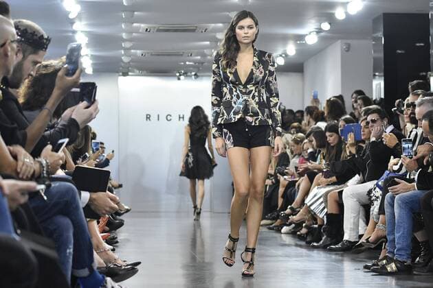 Milan Fashion Week, Women Spring Summer 2017. Milano, Moda Donna, Primavera Estate 2017. RICH Catwalk Pictured: model  Copyright: xRiccardoxGiordanoxSickix