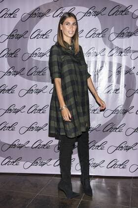 Mailand Fashion Week - Melissa Satta bei der Sarah Chole Modenschau Milan, Melissa Satta for Sarah Chole, fashion show autumn winter 2016 17 in the photo: Melissa Satta  Copyright: xAlbertoxScarpinatox