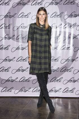 Mailand Fashion Week - Melissa Satta bei der Sarah Chole Modenschau Milan, Melissa Satta for Sarah Chole, fashion show autumn winter 2016 17 in the photo: Melissa Satta  Copyright: xAlbertoxScarpinatox