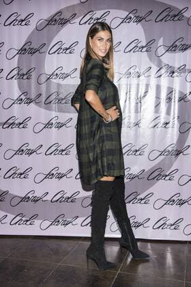 Mailand Fashion Week - Melissa Satta bei der Sarah Chole Modenschau Milan, Melissa Satta for Sarah Chole, fashion show autumn winter 2016 17 in the photo: Melissa Satta  Copyright: xAlbertoxScarpinatox