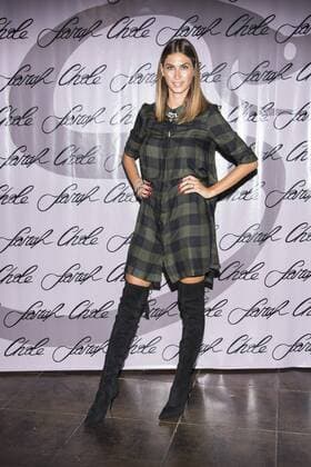 Mailand Fashion Week - Melissa Satta bei der Sarah Chole Modenschau Milan, Melissa Satta for Sarah Chole, fashion show autumn winter 2016 17 in the photo: Melissa Satta  Copyright: xAlbertoxScarpinatox