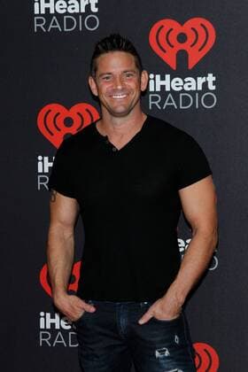 Jeff Timmons arrives for the iHeartRadio Music Festival at the T-Mobile Arena in Las Vegas, Nevada on September 24, 2016.  LVP20160924135 JAMESxATOA