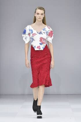 Milan Fashion Week, Women Spring Summer 2017. Milano, Moda Donna, Primavera Estate 2017. SALVATORE FERRAGAMO Catwalk Pictured: model  Copyright: xRiccardoxGiordanoxSickix