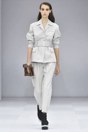 Milan Fashion Week, Women Spring Summer 2017. Milano, Moda Donna, Primavera Estate 2017. SALVATORE FERRAGAMO Catwalk Pictured: model  Copyright: xRiccardoxGiordanoxSickix