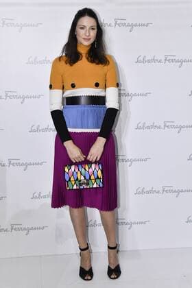 Milan Fashion Week, Women Spring Summer 2017. Milano, Moda Donna, Primavera Estate 2017. SALVATORE FERRAGAMO front row Pictured: Caitrona Balfe  Copyright: xRiccardoxGiordanoxSickix