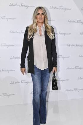 Milan Fashion Week, Women Spring Summer 2017. Milano, Moda Donna, Primavera Estate 2017. SALVATORE FERRAGAMO front row Pictured: Tiziana Rocca  Copyright: xRiccardoxGiordanoxSickix