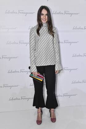 Milan Fashion Week, Women Spring Summer 2017. Milano, Moda Donna, Primavera Estate 2017. SALVATORE FERRAGAMO front row Pictured: Melousine Ruspoli  Copyright: xRiccardoxGiordanoxSickix