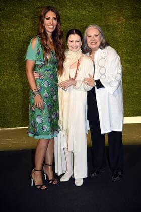 Milan Fashion Week, Women Spring Summer 2017. Milano, Moda Donna, Primavera Estate 2017. Biagiotti - front row Carla Fracci Laura and Lavinia Biagiotti  Copyright: xSIMONAxCHIOCCIA x
