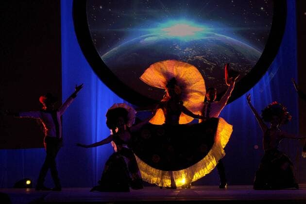 Mosaics and traditional Mexican dances are presented during the inauguration of the 67th International Congress of Astronautics in Guadalajara, Jalisco, Mexico, 26 September 2016. INTERNATIONAL CONGRESS OF ASTRONAUTICS IN GUADALAJARA !ACHTUNG: NUR REDAKTIONELLE NUTZUNG!  MEX001 20160927-636105320311555244