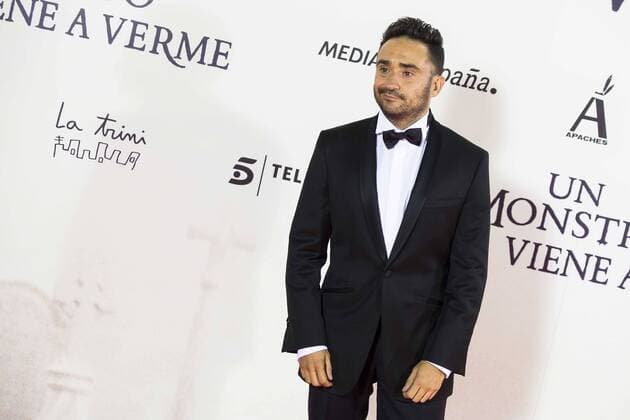 The director of the film J.A. Bayona during the premiere of the spanish film Un Monstruo Viene a Verme of J.A. Bayona at Teatro Real in Madrid. September 26, 2016.  (20160926189)