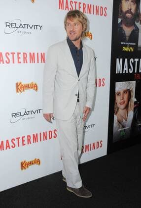 September 26, 2016 - Hollywood, CA, United States - 26 September 2016 - Hollywood, California. Owen Wilson. Premiere of Relativity Media s Masterminds held at The TCL Chinese Theatre. Photo Credit: AdMedia Hollywood United States - ZUMAa123