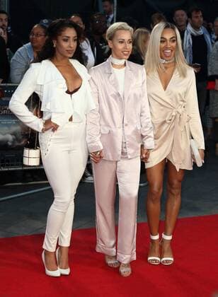 Deepwater Horizon European Premiere London.UK. Stooshe (L-R: Alexandra Buggs. Courtney Rumpold and Karis Anderson) at the Deepwater Horizon European Premiere at Cineworld Leicester Square. 26th September 2016. LMK73-61491-270916. 