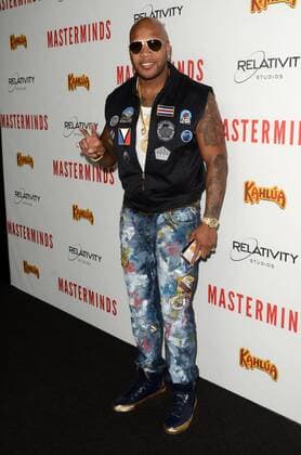LOS ANGELES - SEP 26: Flo Rida at the Masterminds Premiere at the TCL Chinese Theater on September 26, 2016 in Los Angeles, CA  Copyright: xHPAx