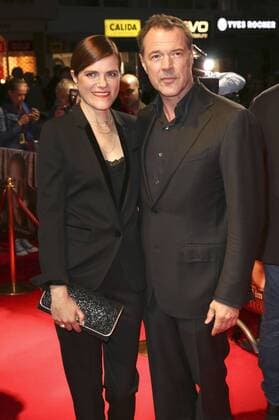 Fritzi Haberlandt und Sebastian Koch bei der Premiere des Kinofilms Nebel im August in der Lichtburg. Essen, 26.09.2016 Foto:xgbrcix xFuturexImage