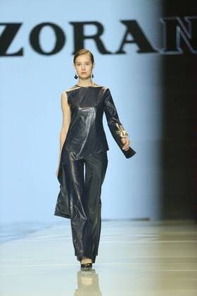 September 26, 2016 - Beijing, Beijing, China - Beijing, CHINA-September 25 2016:?(EDITORIAL?USE?ONLY.?CHINA?OUT) ..Chinese brand Zoranzi releases its spring summer creations at Beijing Fashion Week in Beijing,September 25, 2016. Beijing China  - ZUMAs145