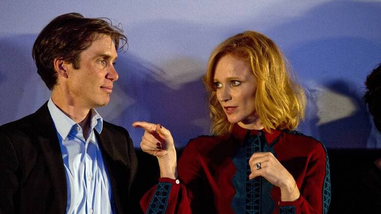 Actors Cillian Murphy and Anna Geislerova attend the premiere of Anthropoid in Prague, Czech Republic, September 27, 2016. (CTKxPhoto MichalxKamaryt) CTKPhotoP201609271036701  kmt 8