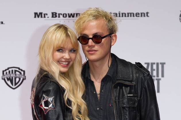 Bonnie Strange und Psaiko Dino - Weltpremiere UNSERE ZEIT IST JETZT im Cinestar Sony Center in Berlin am 27.09.2016. Premiere Unsere Zeit ist Jetzt