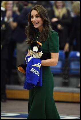Royal Tour of British Columbia - Prinz William und Kate sehen Volleyball Demonstration in University of British Columbia Okanagan . 27 09 2016. Kelowna, Canada. Royal Tour of Canada-Day Four. Prince William, The Duke of Cambridge, accompanied by hie wife Catherine, The Duchess of Cambridge, visit a volleyball game at University of British Columbia UBC Okanagan Campus in Kelowna, on day four of their official tour of Canada.  xAndrewxParsonsx xi-Imagesx IIM-13519-0074