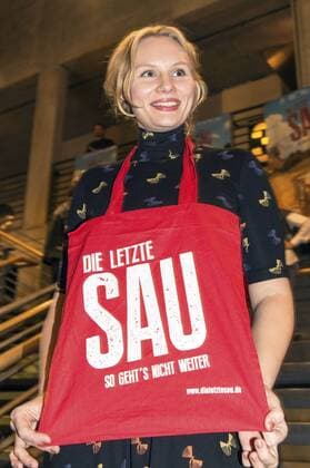 Rosalie Thomass bei der Premiere des Kinofilms Die Letzte Sau im Kino in der Kulturbrauerei. Berlin, 27.09.2016 Foto:xK.xWernerx xFuturexImage
