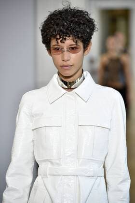211887 Marineau Starface 2016-09-28 Paris France Paris Fashion week. Defile Courreges Pret-a-porter printemps-ete 2017. CourrÃ¨ges, spring-summer 2017 Paris, France Paris Fashion week. Defile Courreges Ready to wear spring-summer 2017 Editorial Use Only _sans_perso  Copyright: xMarineaux STAR_211887_046