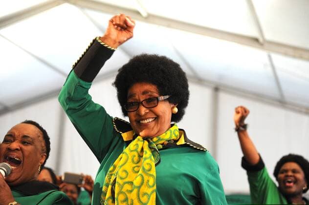 Winnie Madikizela-Mandela birthday celebrations continue SOWETO, SOUTH AFRICA SEPTEMBER 26: Winnie Madikizela-Mandela during her birthday celebrations on September 26, 2016 in Soweto, South Africa. The ANC Women s League (ANCWL) is hosting a number of evets in honour of its stalwart and freedom fighter; Winnie Madikizela-Mandela who was born on 26 September 1936. ( Gallo0000244236