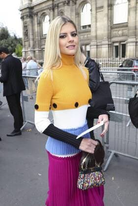 Lala Rudge CELEBRITES : Defile pret a porter Lanvin - Paris - 28 09 2016 GwendolineLeGoff Panoramic 