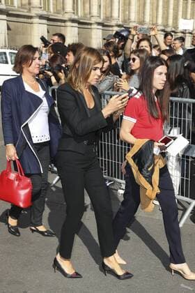 Paris Fashion Week - Gäste der Lanvin show Carine Roitfeld CELEBRITES : Defile pret a porter Lanvin - Paris - 28 09 2016 GwendolineLeGoff Panoramic 
