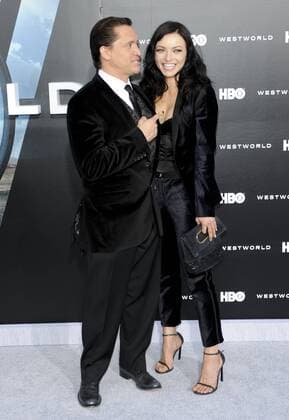 Clifton Collins Jr & Francesca Eastwood WESTWORLD SERIES PREMIERE Hollywood Patrick Rideaux PicturePerfect