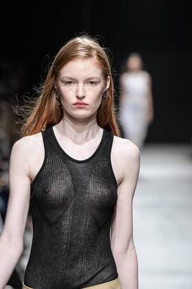 211931 Marineau Starface 2016-09-28 Paris France Paris Fashion week. Pret-a-porter printemps-ete 2017. Defile LAROCHE. Editorial use only  Copyright: xMarineaux STAR_211931_002