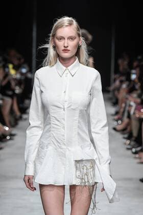 211931 Marineau Starface 2016-09-28 Paris France Paris Fashion week. Pret-a-porter printemps-ete 2017. Defile LAROCHE. Editorial use only  Copyright: xMarineaux STAR_211931_015