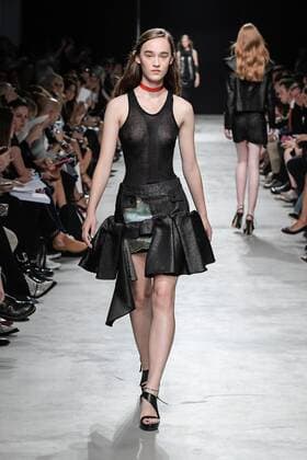 211931 Marineau Starface 2016-09-28 Paris France Paris Fashion week. Pret-a-porter printemps-ete 2017. Defile LAROCHE. Editorial use only  Copyright: xMarineaux STAR_211931_033