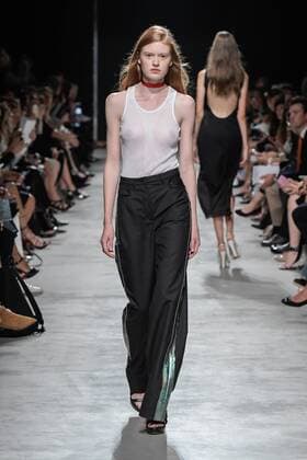 211931 Marineau Starface 2016-09-28 Paris France Paris Fashion week. Pret-a-porter printemps-ete 2017. Defile LAROCHE. Editorial use only  Copyright: xMarineaux STAR_211931_036