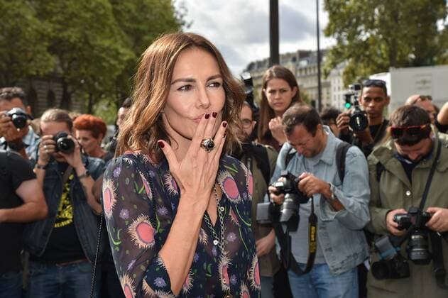 Adriana Abascal CELEBRITES : Collection Lanvin - Fashion Week de paris - Pret a porter Printemps Ete 2017 - 28 09 2016 LionelUrman Panoramic 