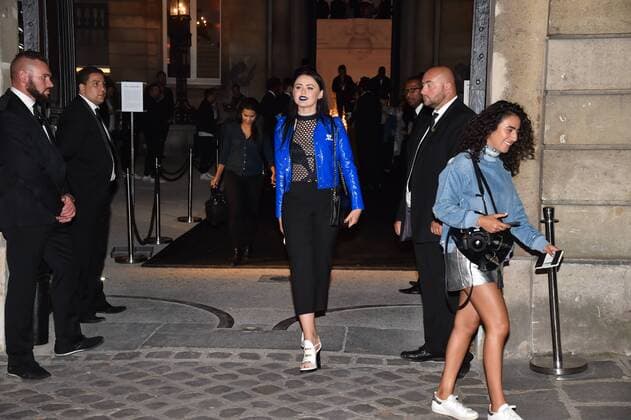 FENTY x PUMA by Rihanna show as part of the Paris Fashion Week Womenswear Spring Summer 2017 CELEBRITES : Collection PUMA by Rihanna - PUMA x Fenty - Fashion Week de paris - Pret a porter Printemps Ete 2017 - 28 09 2016 LionelUrman Panoramic 