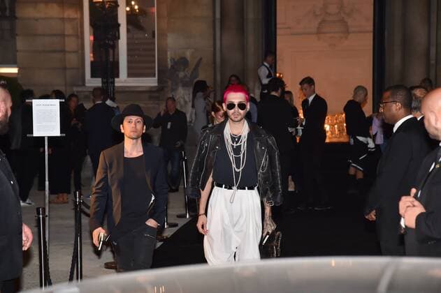 Bill Kaulitz CELEBRITES : Collection PUMA by Rihanna - PUMA x Fenty - Fashion Week de paris - Pret a porter Printemps Ete 2017 - 28 09 2016 LionelUrman Panoramic 