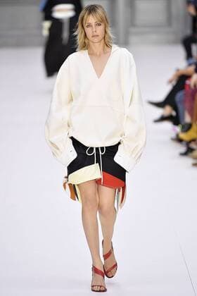 211953 Marineau Starface 2016-09-29 Paris France Paris Fashion week. Pret-a-porter printemps-ete 2017. Defile Chloe. Chloe, spring-summer 2017 Paris, France Paris Fashion week. Ready-to-wear spring-summer 2017 Defile Chloe Editorial Use Only _sans_perso  Copyright: xMarineaux STAR_211953_008
